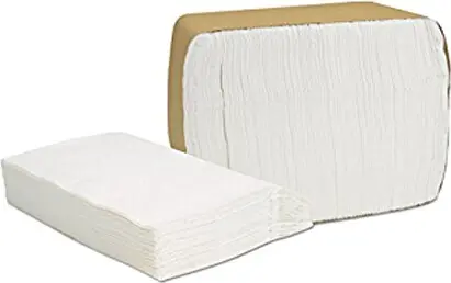 N090 Select, Serviettes de table blanches, 8 x 750 feuilles