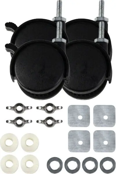 Ensemble de 4 roues pour contenant SPECTRUM