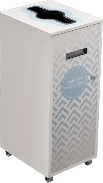 LOUNGE Poubelle de recyclage 58L