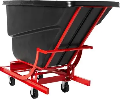 105943 Chariot auto basculant 1 verge cube, 1000 lb