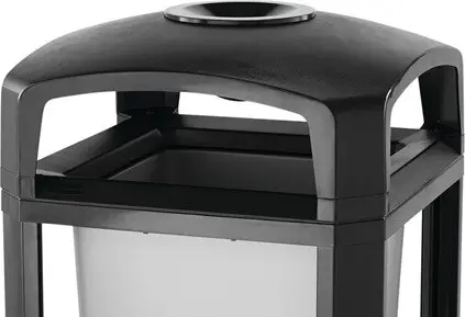 LANDMARK Couvercle dôme avec cendrier pour poubelles 3970 et 3975