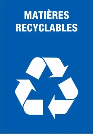 Pictogramme de triage pour contenant Le Mousquetaire