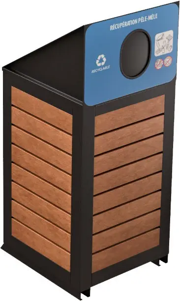 CHARLEVOIX Station de recyclage extérieur 110L