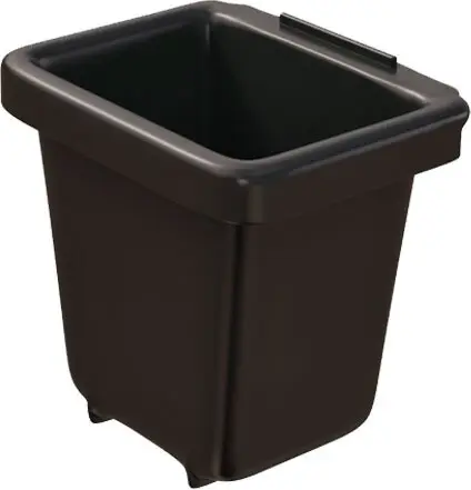 TRISOURCE Corbeille d'appoint de bureau pour le recyclage 2 L