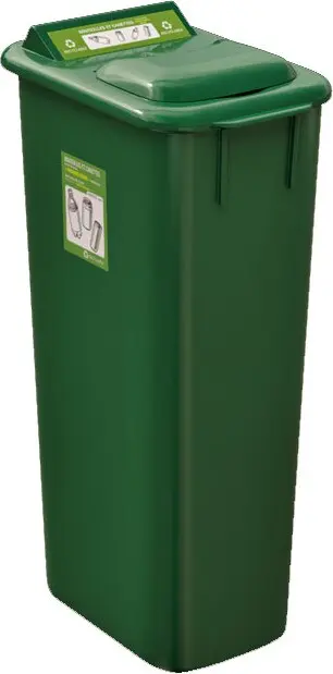 MOBILIA Corbeille de recyclage pour consigne 58L