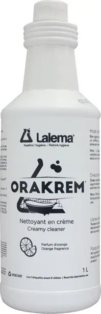 ORAKREM Nettoyant en crème pour salle de bain