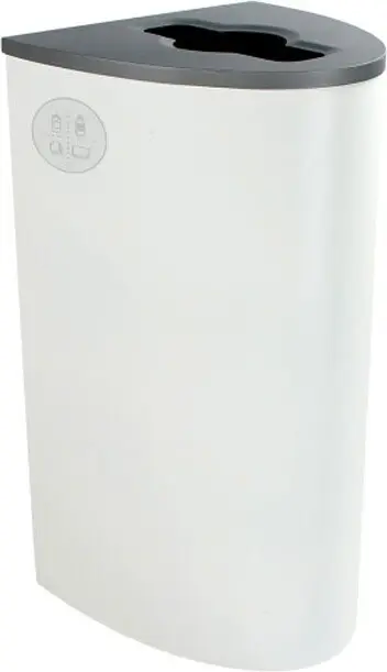 SPECTRUM ELLIPSE Poubelle de recyclage mixte 22 gal