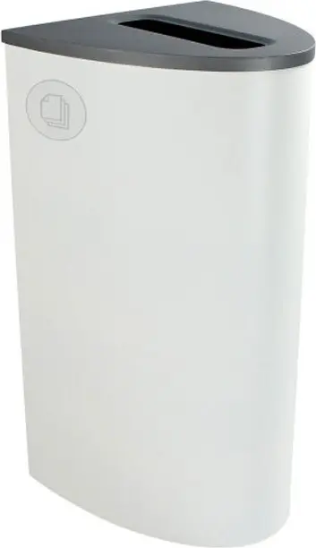SPECTRUM ELLIPSE Poubelle pour le recyclage du papier 22 gal