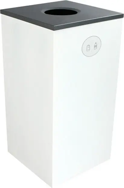 SPECTRUM CUBE Poubelle pour le recyclage des bouteilles 24 gal