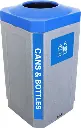 OCTO Poubelle pour le recyclage 32 gal