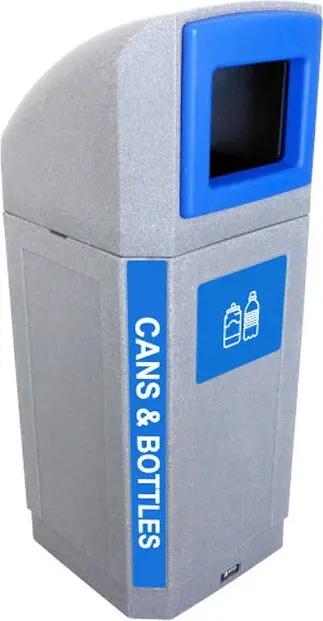 OCTO Poubelle extérieur pour le recyclage 32 gal