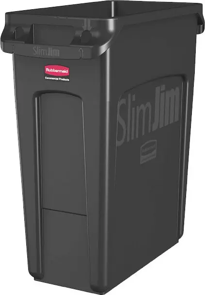 SLIM JIM Poubelles avec canaux de ventilation 23 gal
