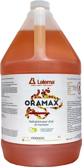 ORAMAX Rafraîchisseur d'air liquide parfum d'agrumes