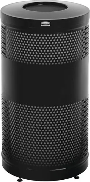 CLASSICS Poubelle extérieure avec couvercle 25 gal