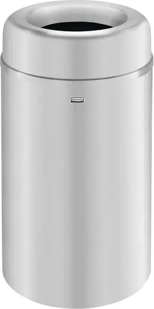 CROWNE Poubelle décorative en aluminium avec couvercle 30 gal