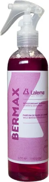 BERMAX Assainisseur d'air liquide au parfum de baies des champs