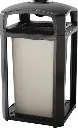 3975 LANDMARK Poubelle extérieur avec couvercle 50 gal
