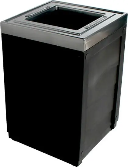 EVOLVE Poubelle avec couvercle 50 gal