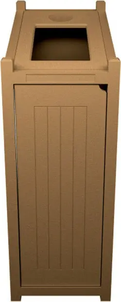 VENTURE Poubelle étroite avec couvercle 23 gal