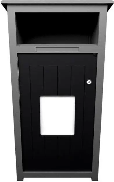 AURA Poubelle extérieure verrouillable 32 gal