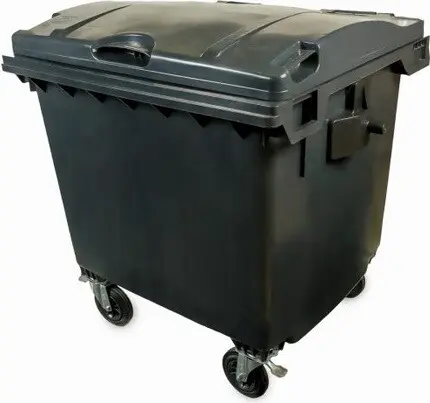 Bac roulant pour la collecte des déchets ou du recyclage 1100L