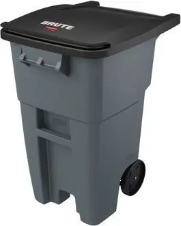 9W27 BRUTE Poubelle sur roues 50 gal
