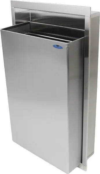 330 Poubelle murale semi-encastrée 13 gal