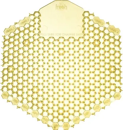 Tamis d'urinoir perforé avec fragrance Wave 3D