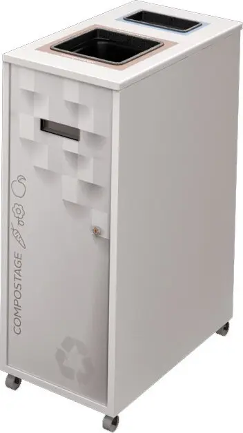 LOUNGE Poubelle de récupération des matières organiques et liquides