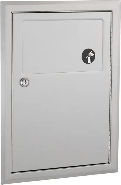 CLASSIC Poubelle pour serviettes hygiéniques en acier inoxydable