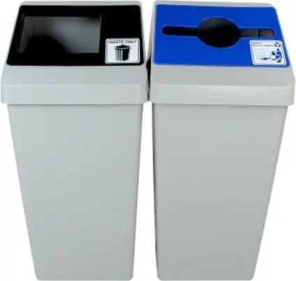 SMART SORT Station de recyclage double 44 gal