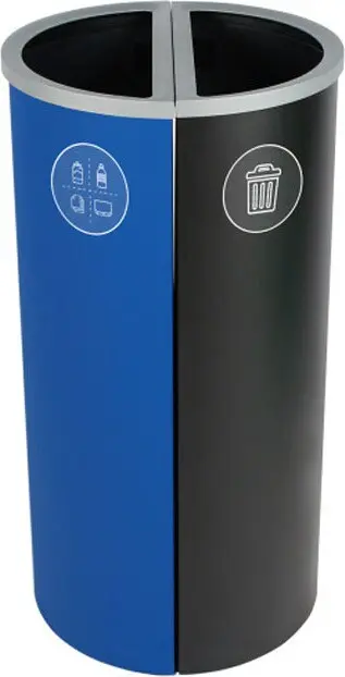 SPECTRUM Poubelle pour le recyclage mixte 16 gal