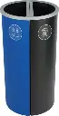 SPECTRUM Poubelle pour le recyclage mixte 16 gal