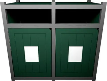 VISION Station de recyclage mixte 90 gal