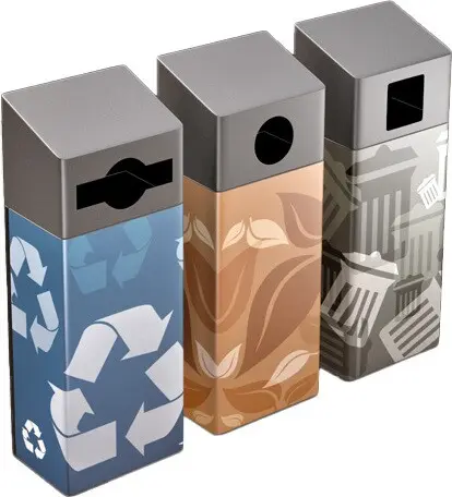 ROCKET Îlot de récupération 3 voies 58L