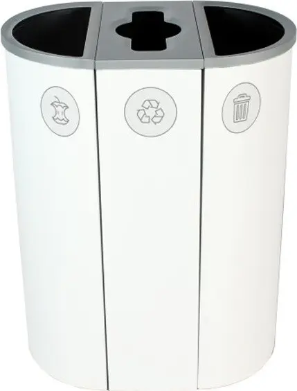 SPECTRUM Station de recyclage déchets, recyclage et compost 26 gal