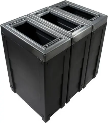 EVOLVE Station de recyclage 3 voies 69 gal