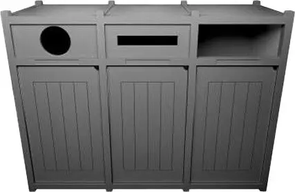 VISION Station de recyclage mixte 96 gal