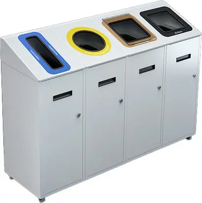 TRANSIT Îlot de récupération 4 voies 87L