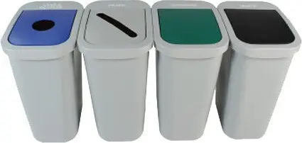 BILLI BOX Station de recyclage 4 voies 40 gal