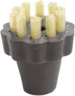 Brosse ronde en fibres de PEC, 1 pouce