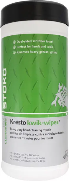 Serviettes humides Kresto Kwik-Wipes