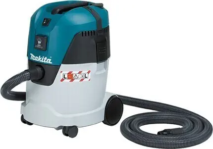 MAKITA Dépoussiéreur compact secs-humides, 1,34 CV, 6,6 gal. US