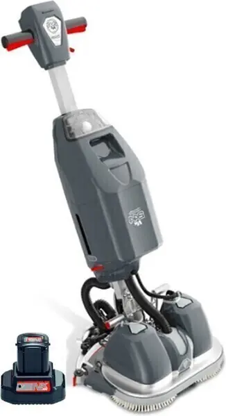 244NX Micro autolaveuse à batterie avec 2 polybrosses