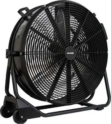 FD-650DC Ventilateur sans brosse à haute vitesse et moteur CC, 24"