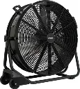 FD-650DC Ventilateur sans brosse à haute vitesse et moteur CC, 24"