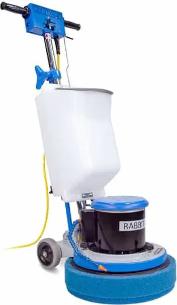 RABBIT-1 Polisseuse 13" et 18", 1 vitesse avec anti-éclaboussure