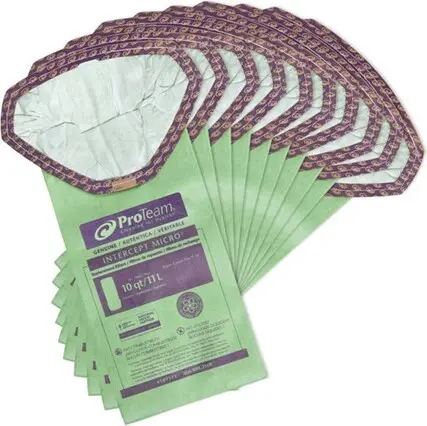 INTERCEPT MICRO Sacs à filtre pour Aspirateur GoFit 10