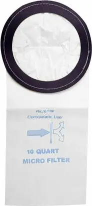 ENVIROCARE Sacs microfiltre pour aspirateur dorsal Proteam / Perfect