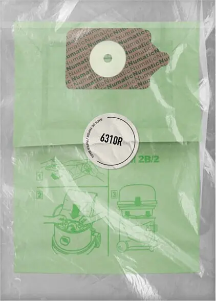 6310R Sacs aspirateur en papier - Numatic NVM2B / JV402 - 10/paquet